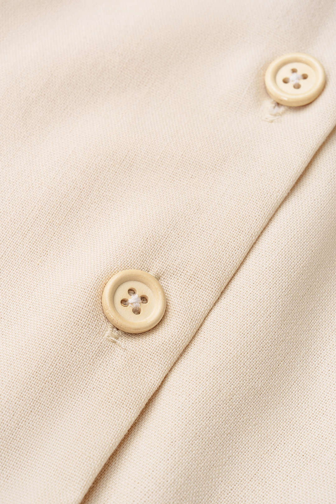 Ruffle Button Vest