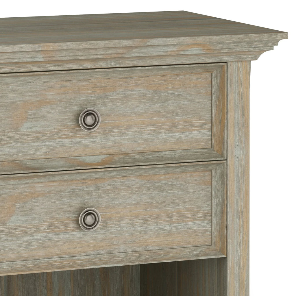 WYNDENHALL Halifax SOLID WOOD 24 inch Wide Bedside Nightstand Table
