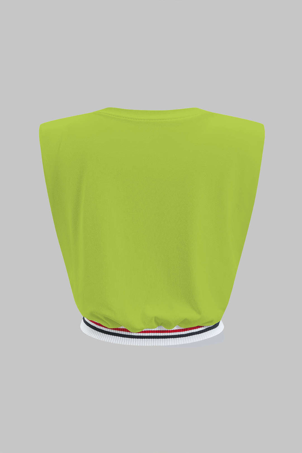 Car Letter Digital Pattern Print Loose Sleeveless T-Shirt