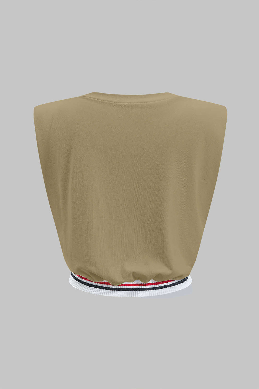 Car Letter Digital Pattern Print Loose Sleeveless T-Shirt