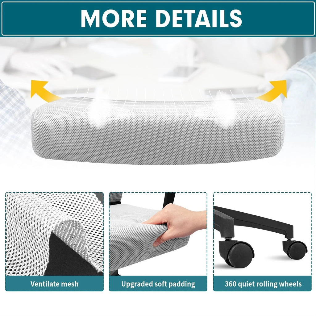 Homall Office Chair Mesh Chair Ergonomic Desk Chair with Lumbar Support