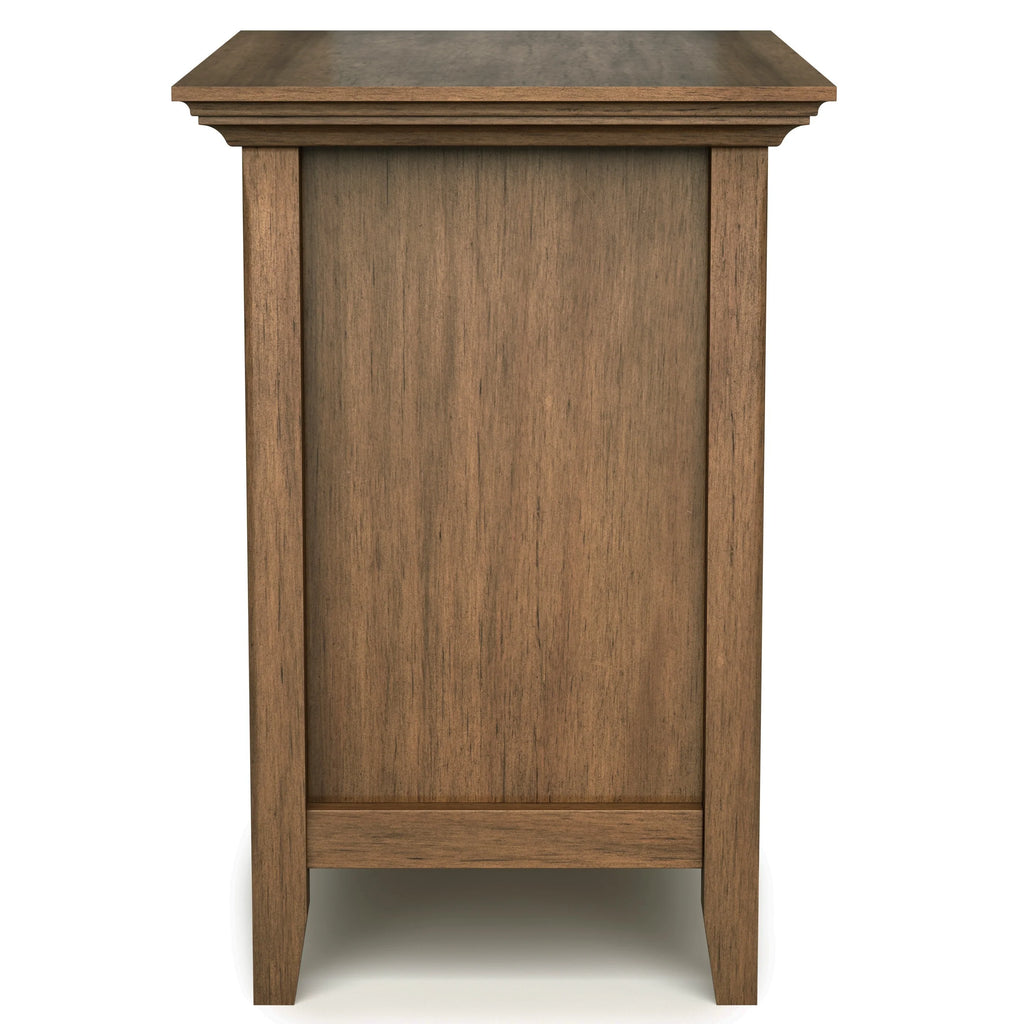 WYNDENHALL Halifax SOLID WOOD 24 inch Wide Bedside Nightstand Table
