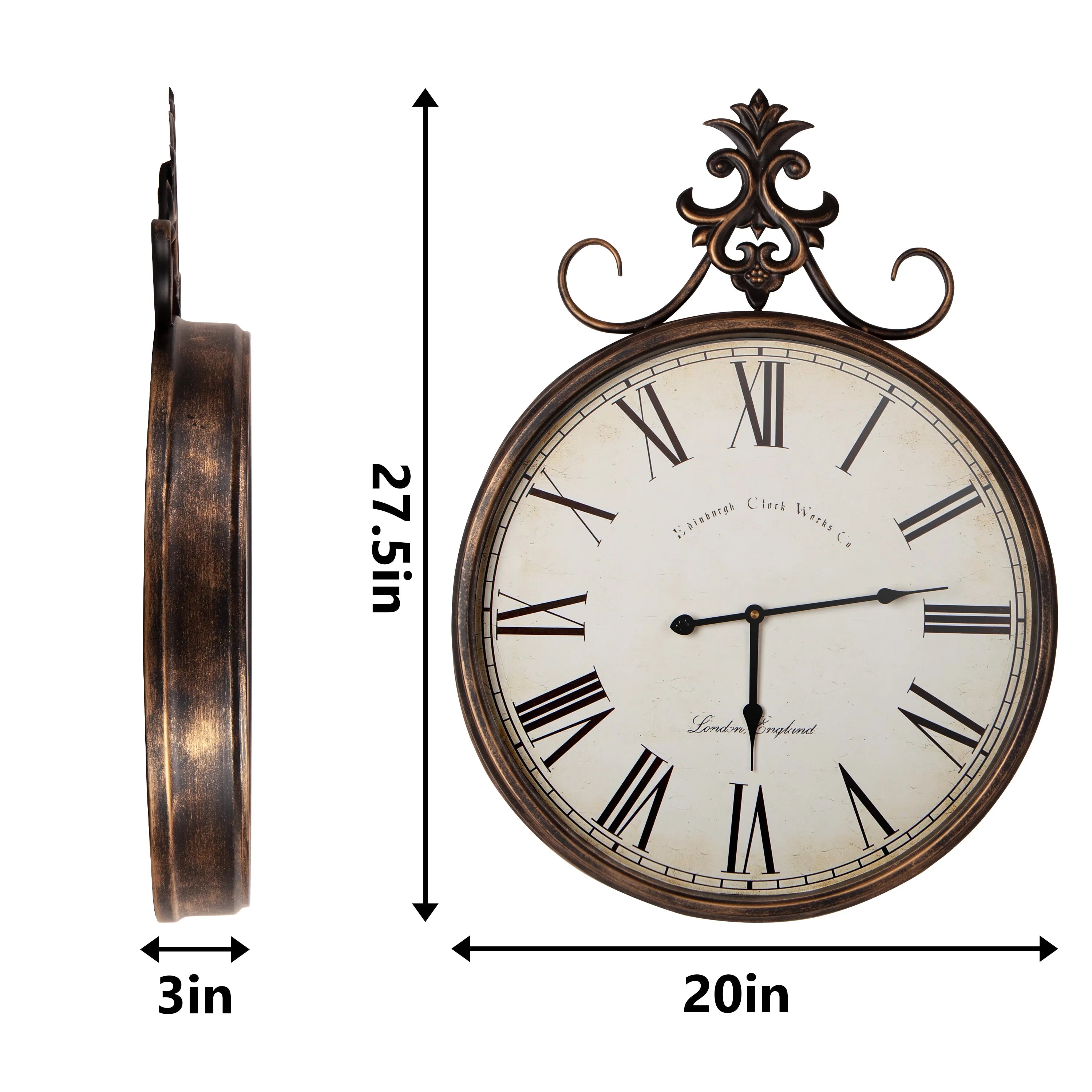 Wall Clock Antique Large Wall Clocks