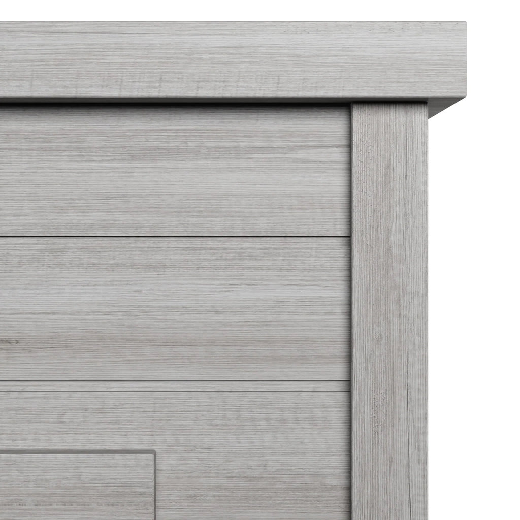 52 Shiplap Wall Mantel with 3D Fireplace Insert