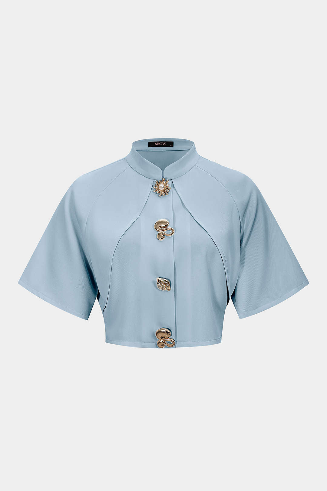 Metallic Textured Slim Blazer