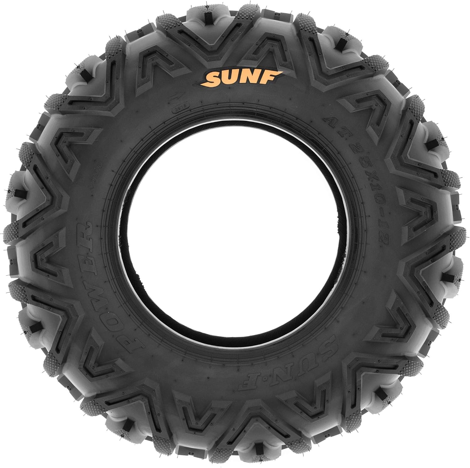 SUNF Power.I ATV UTV All-Terrain Tires Set of 4 25X8-12 25X10-12