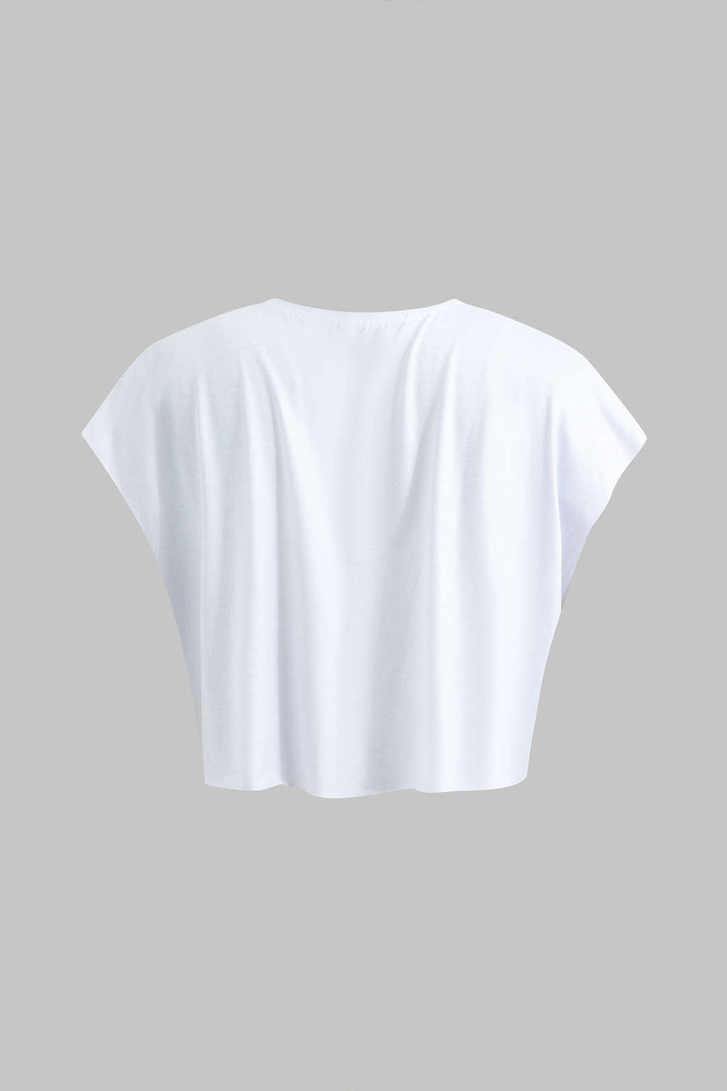 Motorbike Graphic Print Sleeveless T-Shirt