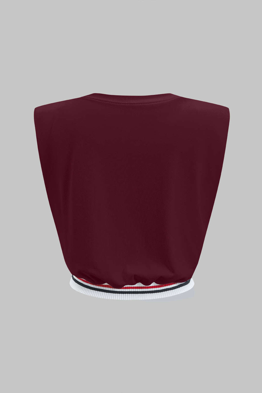 Car Letter Digital Pattern Print Loose Sleeveless T-Shirt