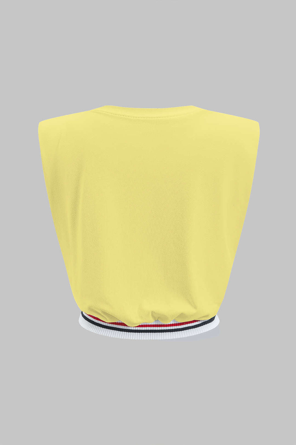 Car Letter Digital Pattern Print Loose Sleeveless T-Shirt