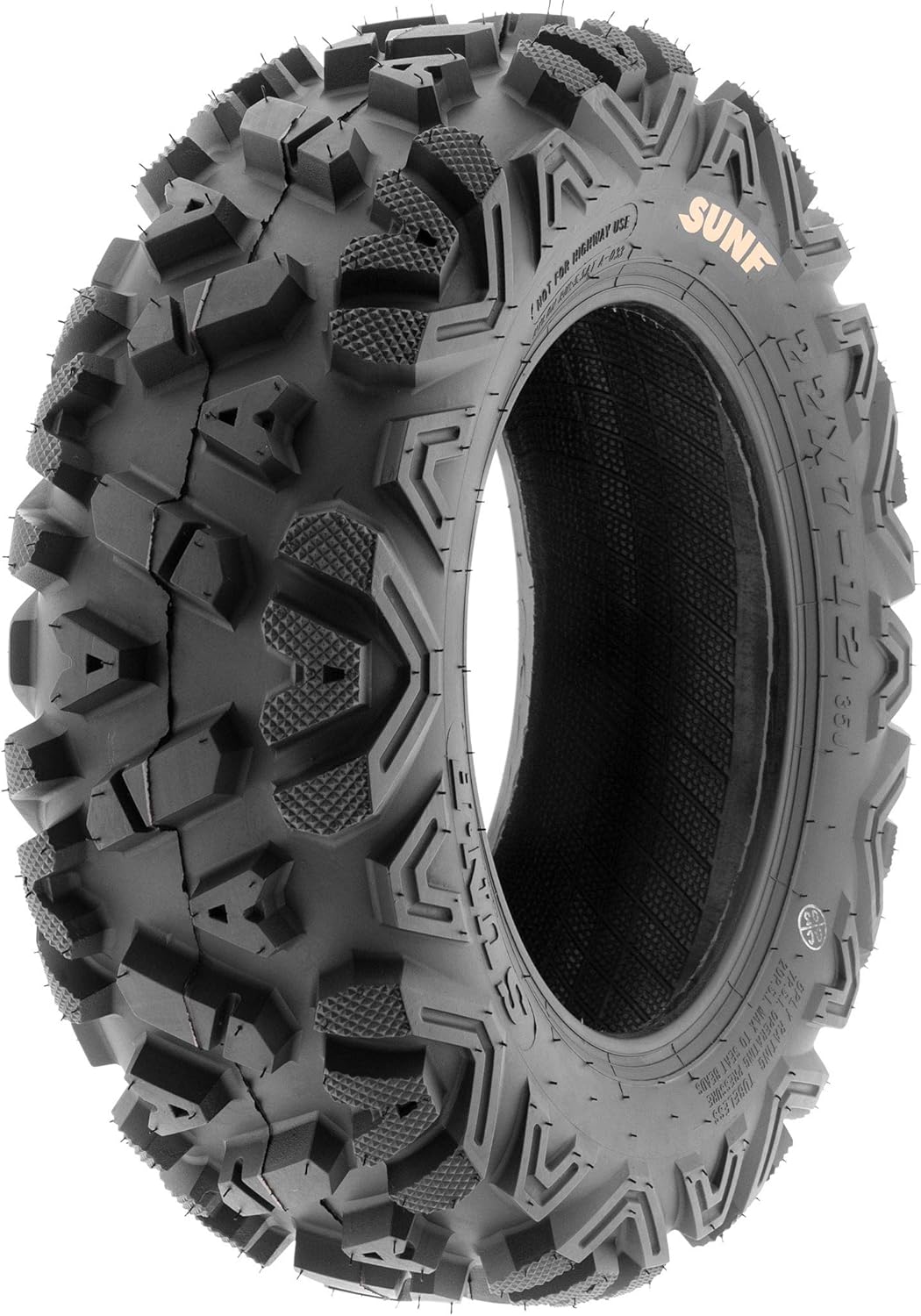 SUNF Power.I ATV UTV All-Terrain Tires Set of 4 25X8-12 25X10-12