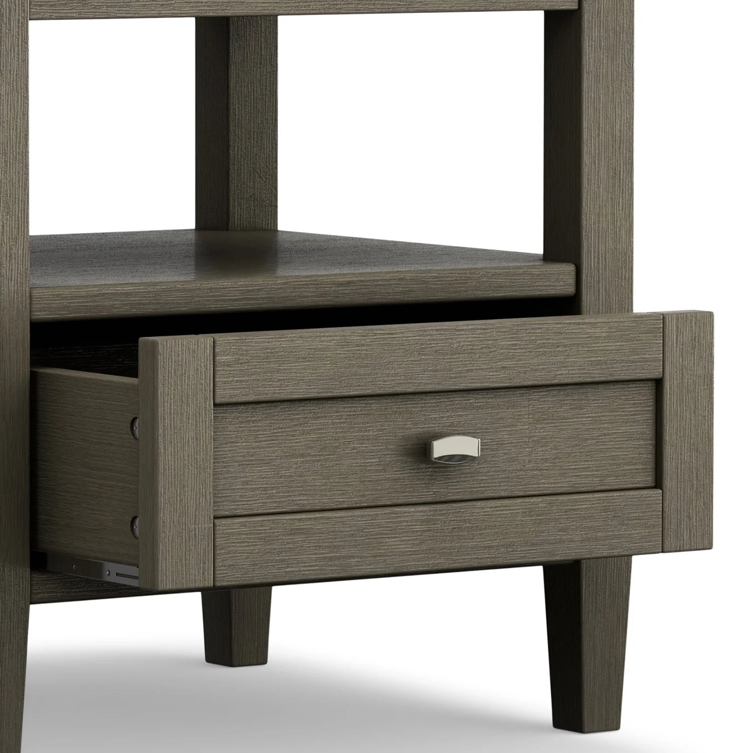 WYNDENHALL Norfolk SOLID WOOD 20 inch Wide Rectangle Transitional End Side Table - 20 inch Wide