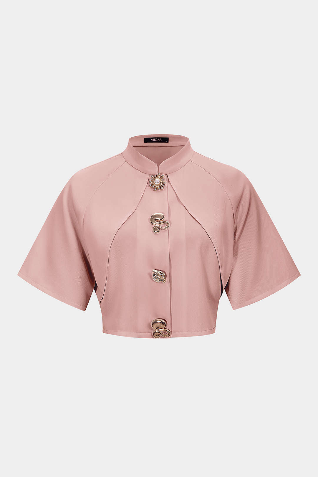 Metallic Textured Slim Blazer
